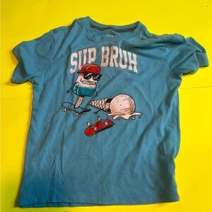 Old Navy Kids Blue Graphic T-Shirt
